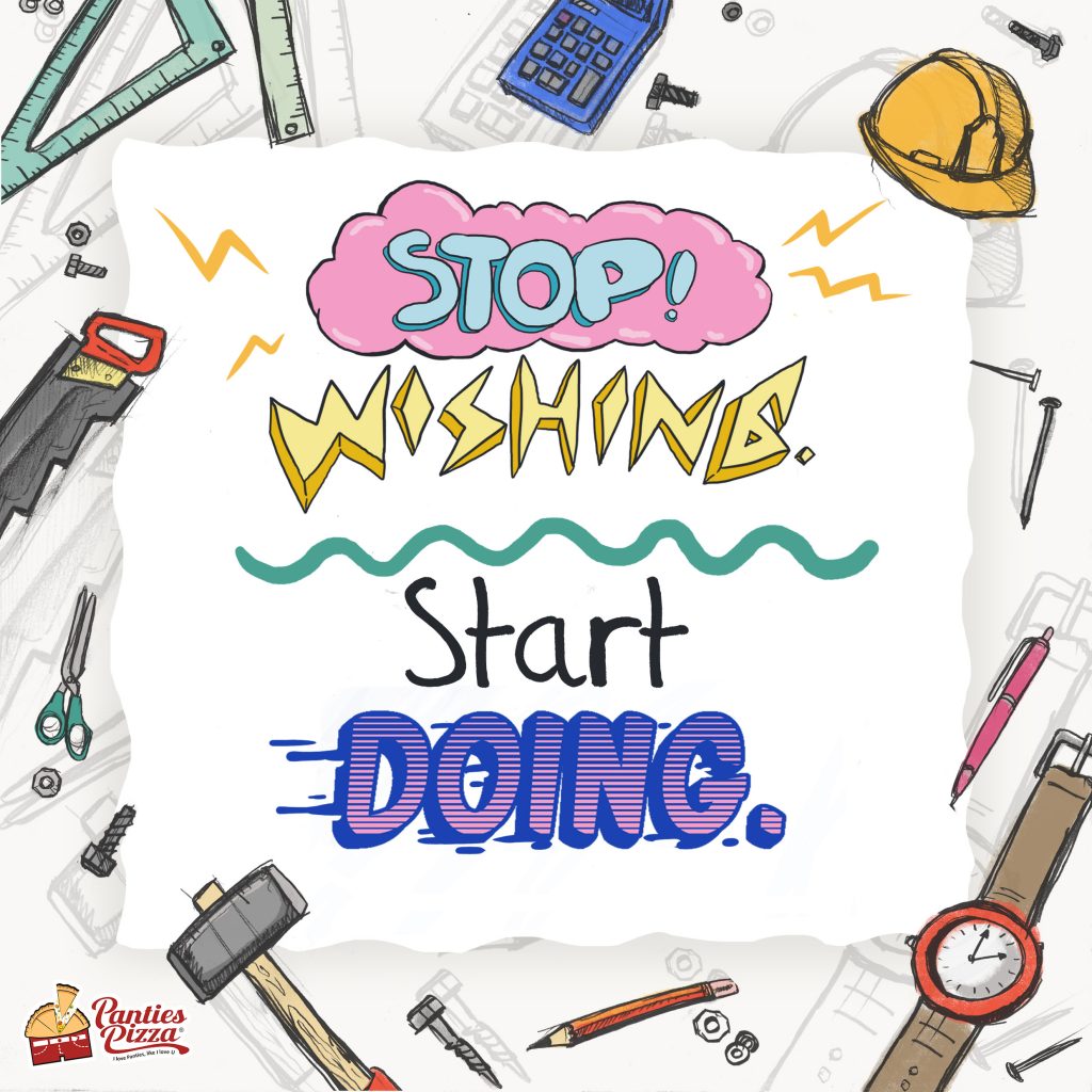 Stop Whising Start Doing Ilustrasi