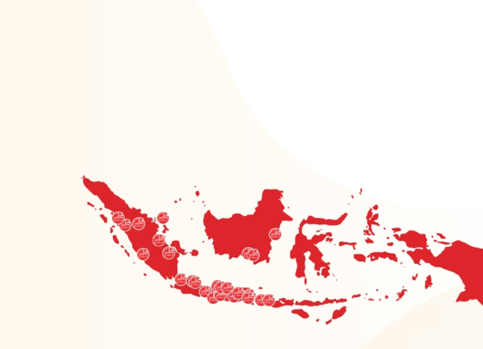cabang usaha panties pizza tersebar di indonesia